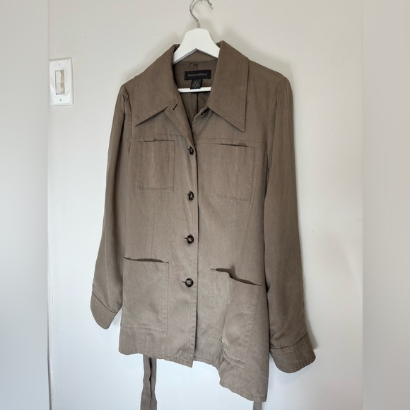 Banana Republic Women's Silk Utility Jacket - Picture 6 of 7